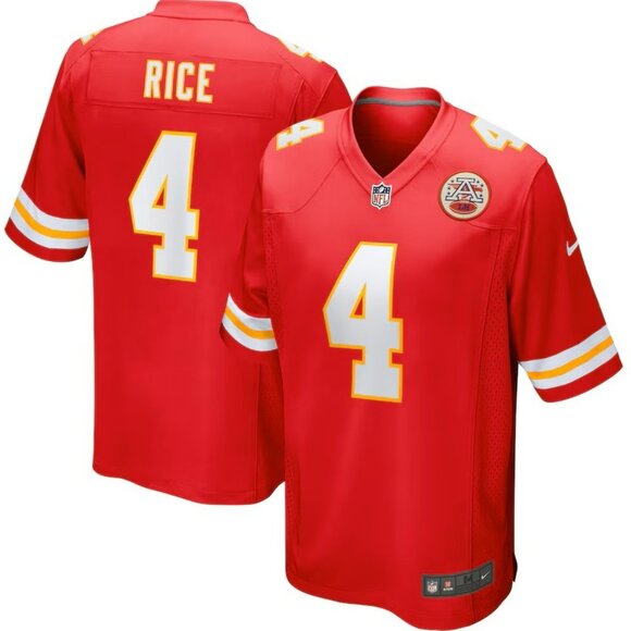 PATRICK MAHOMES 15 - KANSAS CITY CHIEFS RED STITCHED FOOTBALL JERSEY - Picture 15 of 16